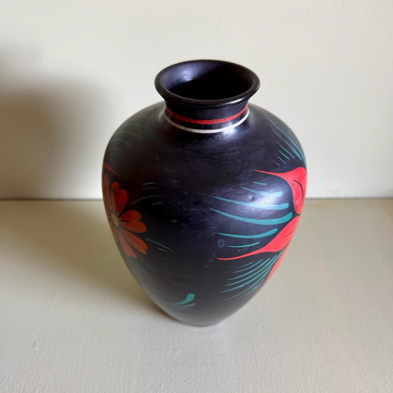 Set di Vasi di Kunstaardewerkfabriek Ed Antheunis, Ceramica, Verde (foto 3 di 9)