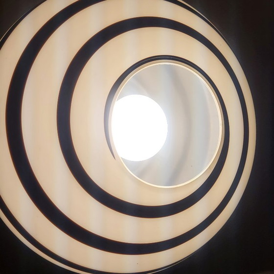 Suspension boule zébrée, Eglo Leuchten, vintage – Lampes, Céramique (photo 5 of 10)