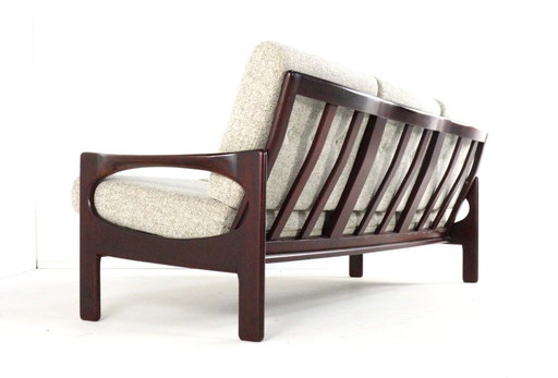 Vintage 3 seater sofa upholstered 'Nieuwegein'