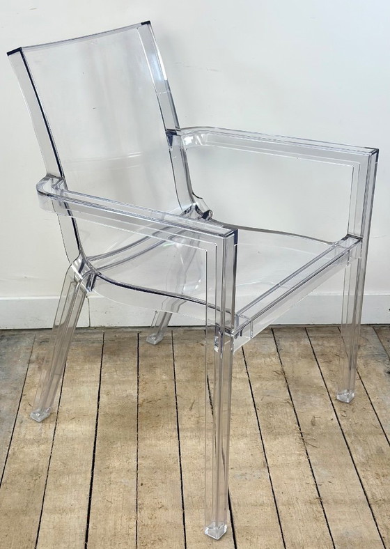 Image 1 of Vintage Italiaanse Driade fauteuils (set van 4) uit de jaren 80.