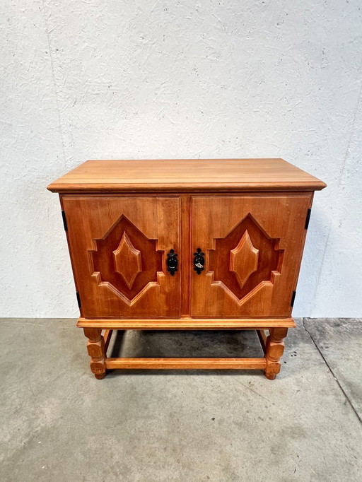 Vintage Brutalist Cabinet, Krogenæs Møbler, Norway 1960's
