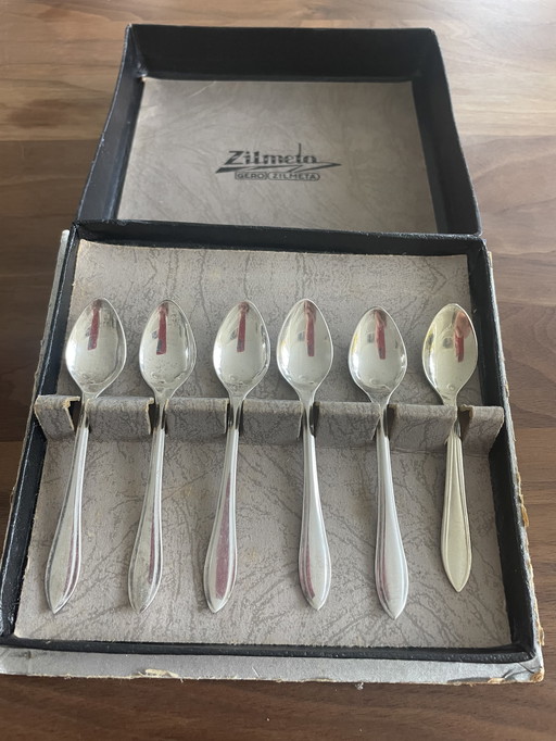 Zilmeta advocaat/ likeur lepeltjes
