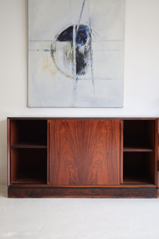 Image 1 of Buffet Omann Jun Møbelfabrik, portes coulissantes, années 1950/60