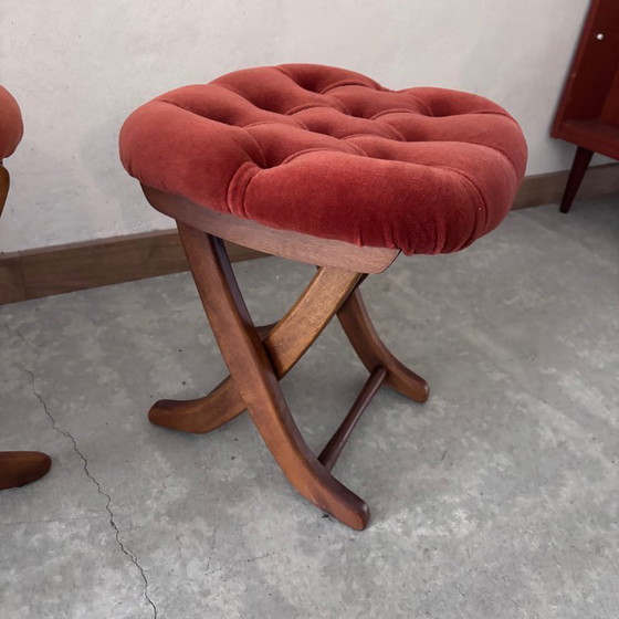Image 1 of Verstelbare vintage fauteuil