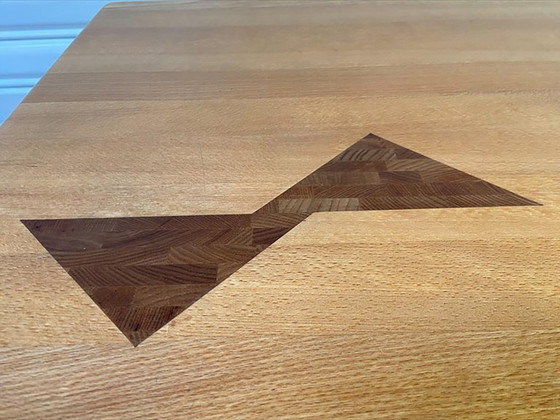 Image 1 of Søren Nissen y Ebbe Gehl para Maison Selz, haya maciza y olmo, 1980