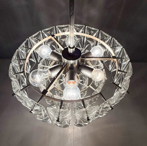 Image 1 of Mid Century Lustre/plafonnier de Kinkeldey, Allemagne, années 1970