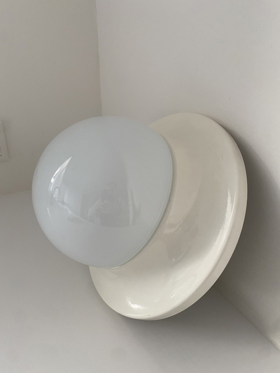 Image 1 of Lampada da soffitto - Lampada da parete retrò - vintage in metallo anni 60/70.