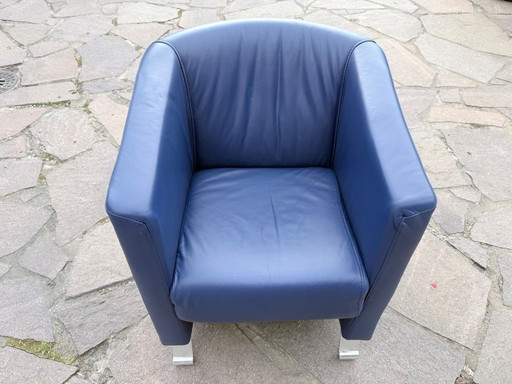 Leather Nicoletti daybed Italy