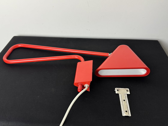 Image 1 of Lámpara de pared de metal rojo IKEA PS 2012 Diseño de Johanna Jelinek