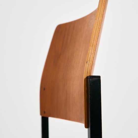 Image 1 of MK11372 Chaise en teck sur base métallique