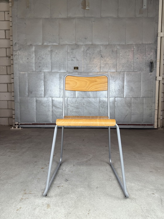 Image 1 of 4x Vintage IKEA School Chairs (Several Present)