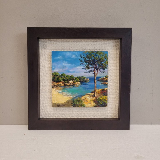 Image 1 of “Beach Landscape” Miguel A. Galván Mangas, f. XX - Valladolid, Spain