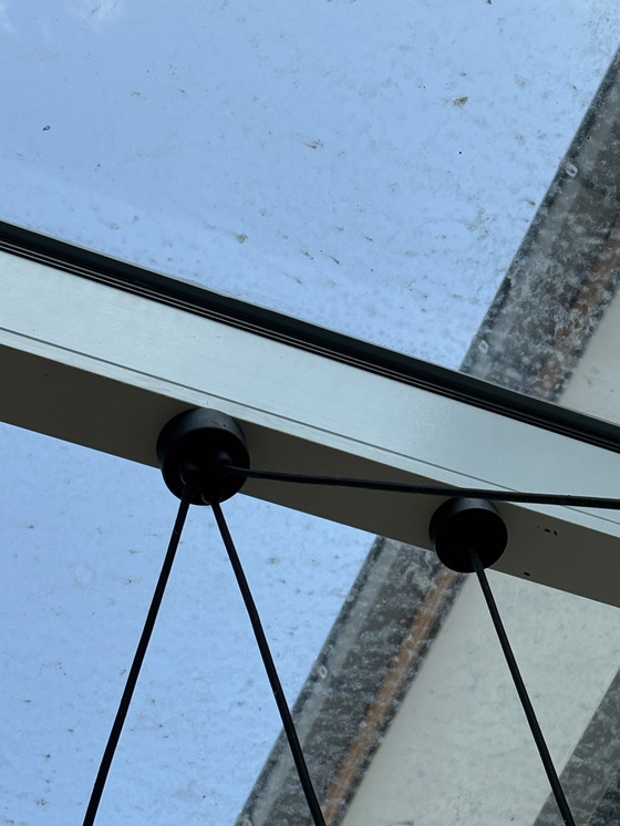 Image 1 of SUSPENSION, LES ACROBATES DE GRAS N°325, OPALINE, Ø25CM, H25CM - DCW ÉDITIONS PARIS