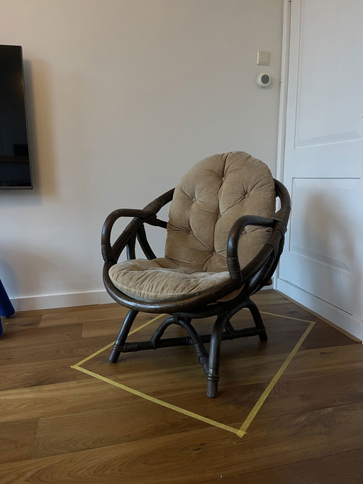 Rattan manou armchair
