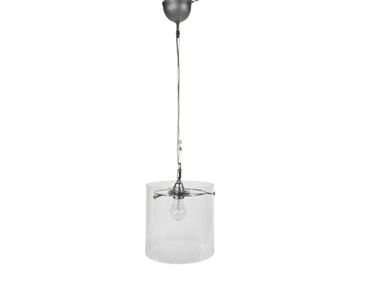 Image 1 of Dutch Design - Pola International Amsterdam - Hanglamp - Glas - Metaal - 1990's