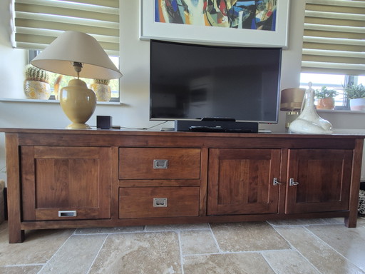 TV-Sideboard Wales, Kirschholzfarbe