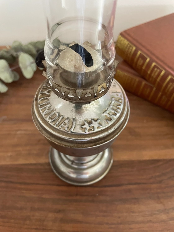 Lot van vintage petroleum- en olielampen – Tafellampen (photo 7 of 17)
