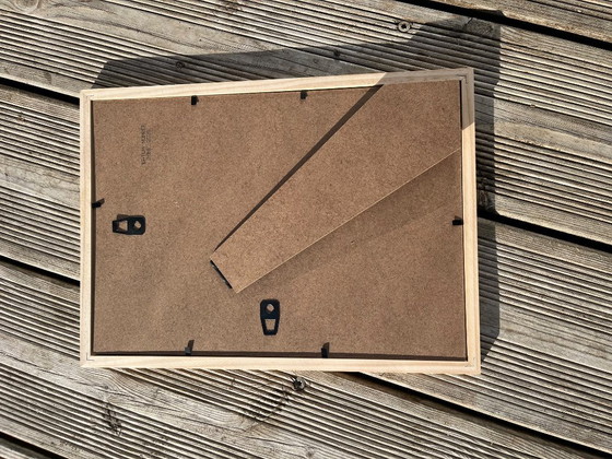 Image 1 of Oost-Indische inkt op natuurlijk papier. Formaat 30x21 cm.