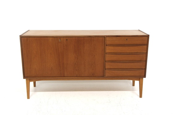 Scandinavisch Teak Dressoir, Sweden, 1960, Scandinavian (foto 2 van 7)