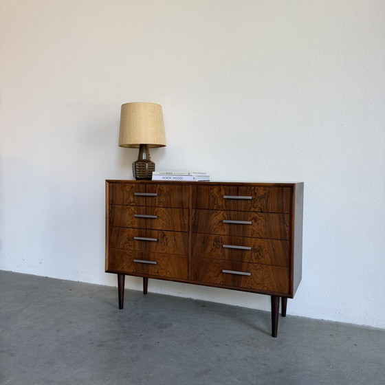 Image 1 of Commode double vintage danoise en palissandre