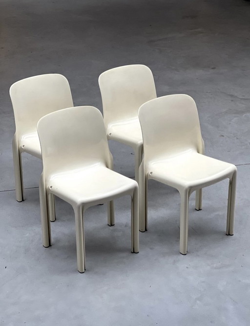4 chaises Selene - Artemide