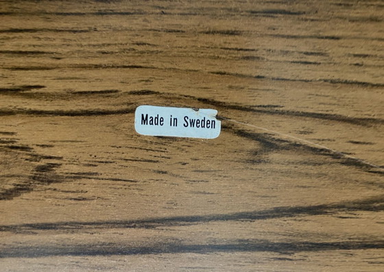 Image 1 of Carrello di servizio pieghevole attribuito a Paul Nagel per Jie Gantofta, Svezia, anni '60.