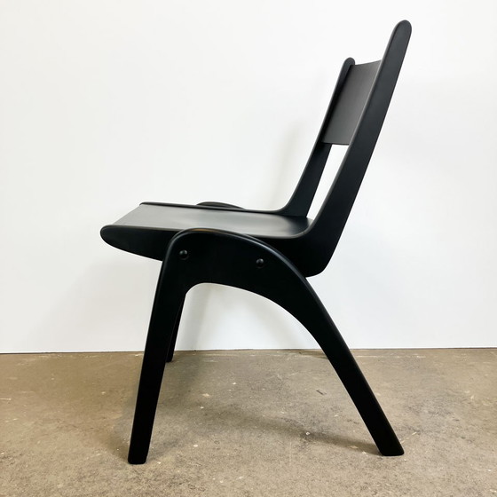 Image 1 of Sillas apilables de Casala, haya, años 50