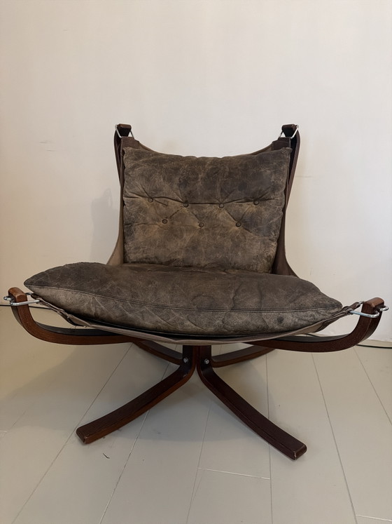 Falcon Armchair – vatne mobler, Leather, Metal (photo 33 of 33)