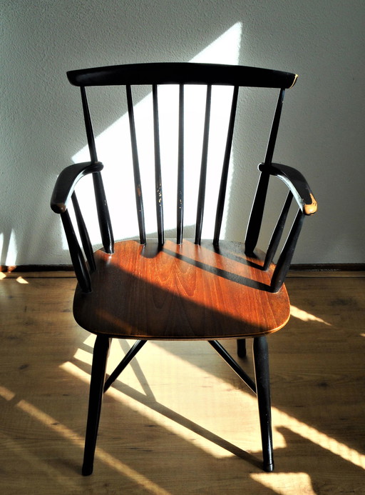 Vintage spijlenstoel