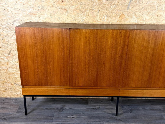 Image 1 of Credenza alta in teak anni '60/'70, modello B60 di Dieter Waeckerlin per Behr.