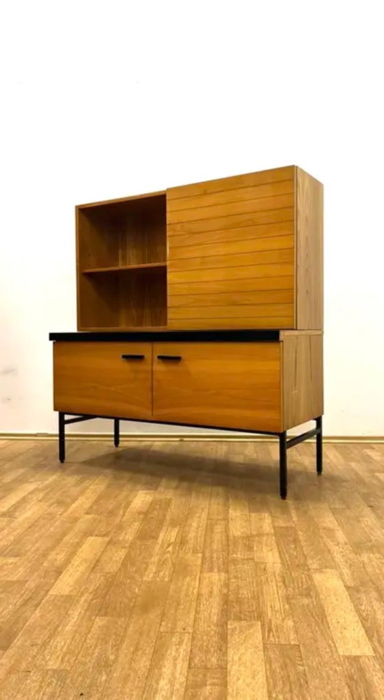 Image 1 of Retro Chest of Drawers with Extension, 1960s, Czechoslovakia (Brussels Style)