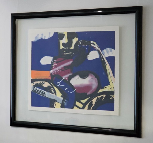 Herman Brood - Moteur - 16/100 - Signé à la main