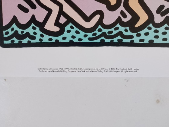 Image 1 of Keith Haring, sin título, 1987, litografía