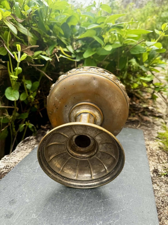 Große Jugendstil-Obstschale – Schalen, Metal, Brass, Art Nouveau (photo 3 of 8)