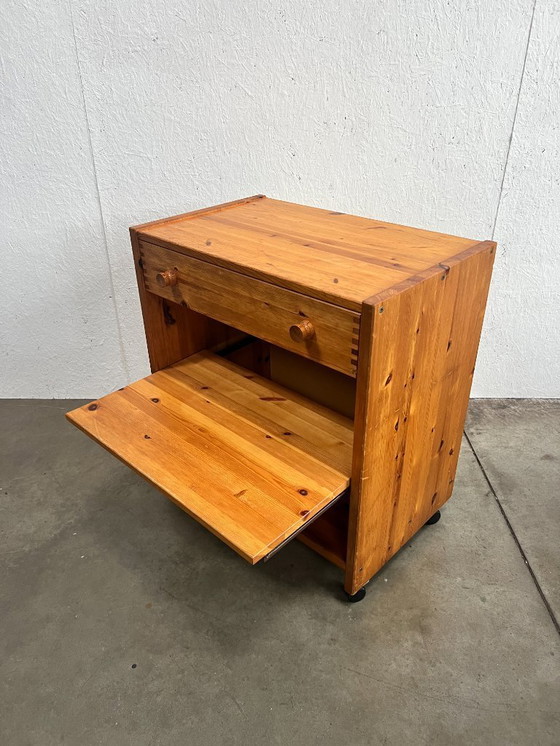 Image 1 of Vintage Audio Furniture, Cabinet, Pin, Pull-out Leaf, 1970's / 1980's