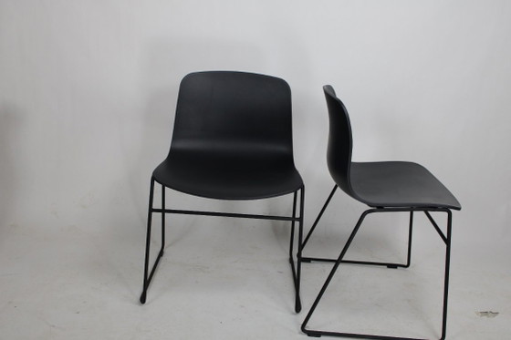Image 1 of Set of 2 About A Chair AAC08 chairs designed by Hee Welling for HAY in Denmark