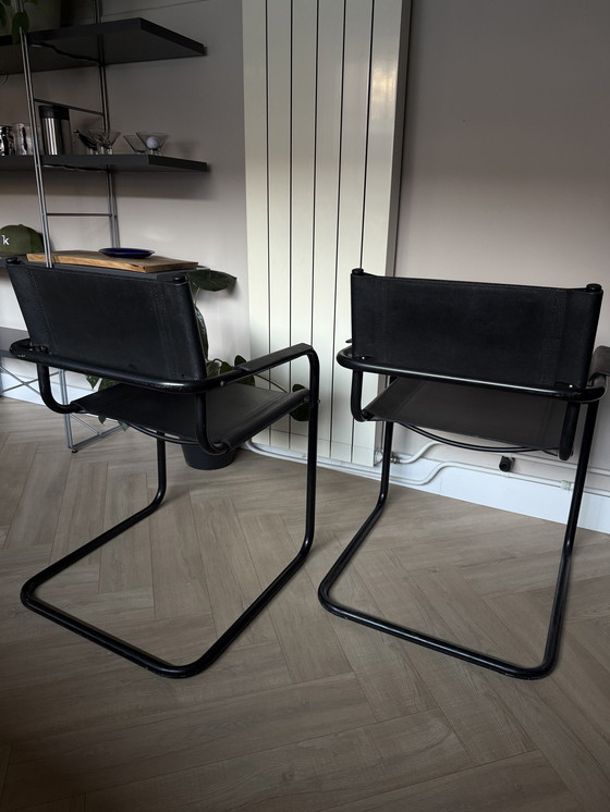 Image 1 of Buisframe eetkamerstoelen