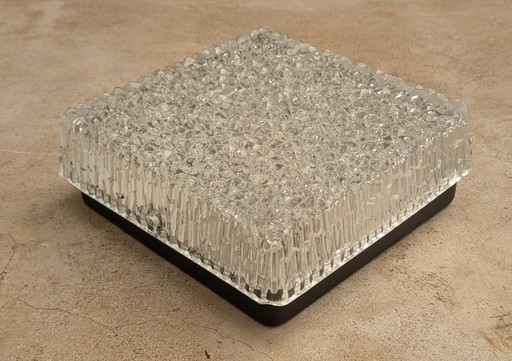 Grote Europhane IJsglas plafonnière 