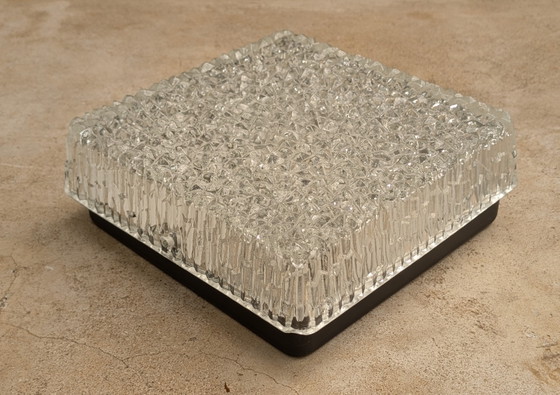 Image 1 of Grote Europhane IJsglas plafonnière 