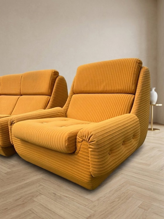 Image 1 of Living Room Set, Mid-Century, Jitona, 1970s, Czechoslovakia