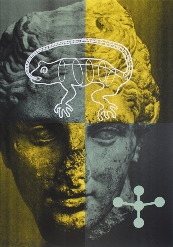 Image 1 of TOUBA, 'Antiko moderne', litografia di grandissime dimensioni, prima copia!