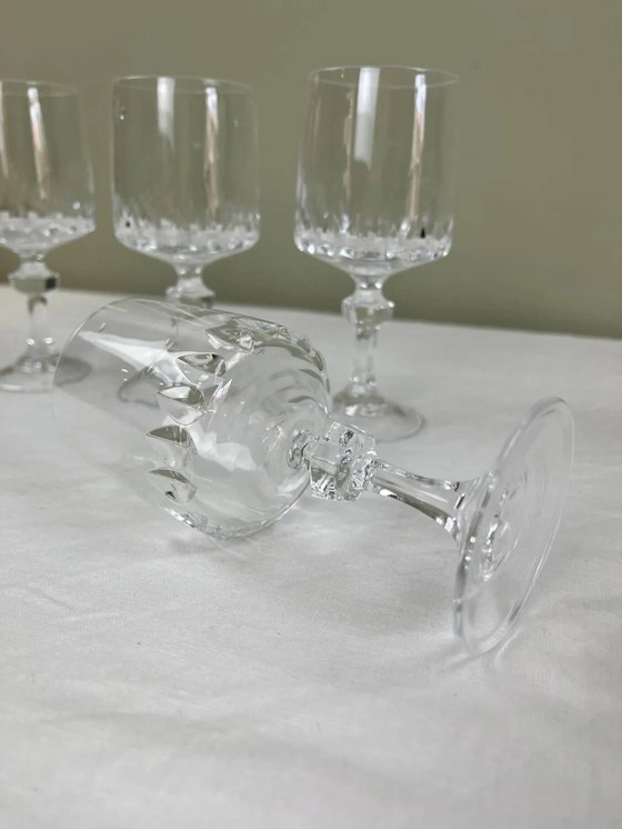 4 bicchieri di cristallo – Bicchieri e caraffe, Crystal, Glass, Art Deco (photo 4 of 7)