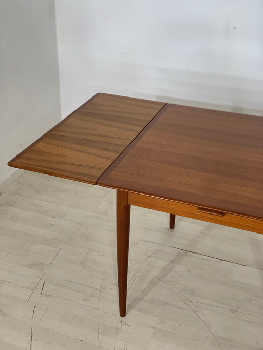 Danish teak dining table dining table vintage