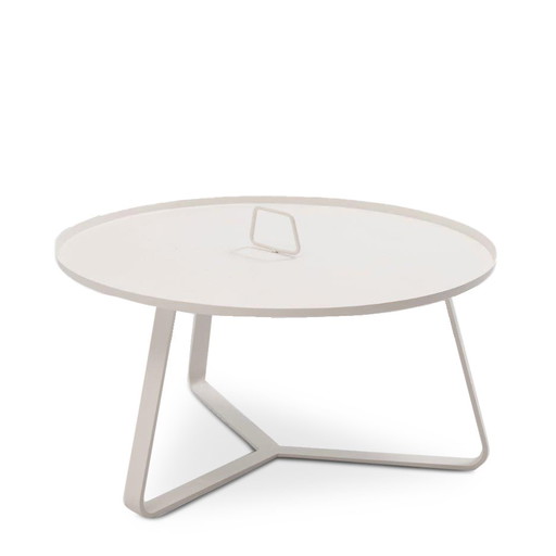 Table basse Alu White