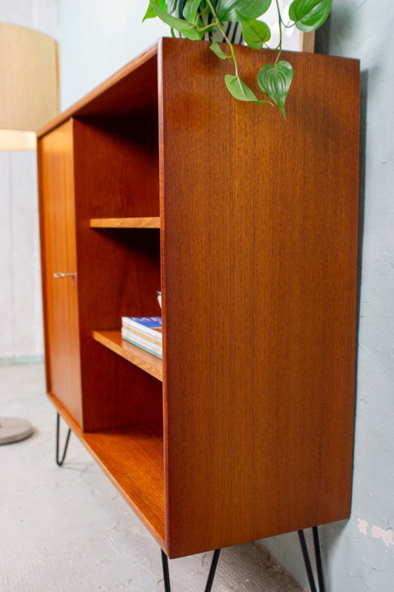 Image 1 of Vintage teak chest of drawers, bookcase, sideboard, cabinet, mid-century modern