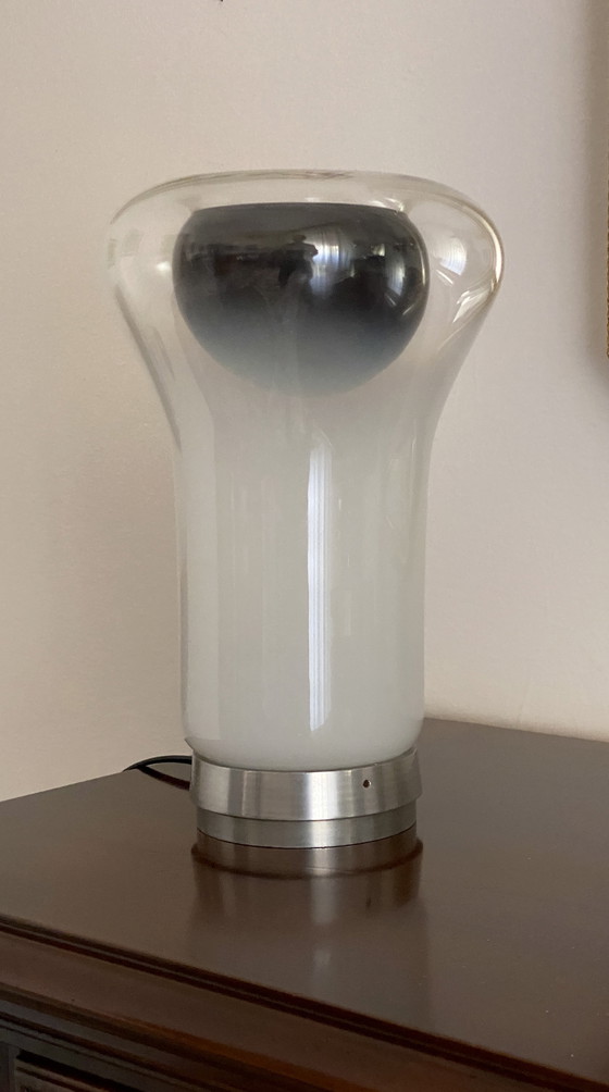 Image 1 of Artemide Saffo lampe design Angelo Mangiarotti 1967 Italie comme flos kartell harvey guzzini