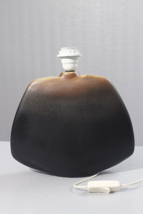 Image 1 of Vintage porseleinen lampenvoet uit Virebent, Frankrijk, jaren 80, van Pierre Lèbe