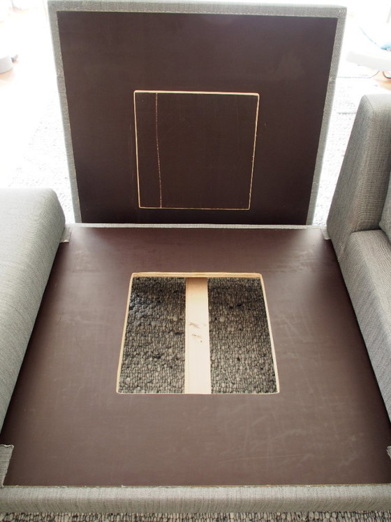 Image 1 of Canapé design unique à 3 places avec éléments rotatifs