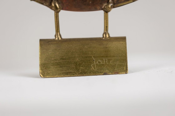 Image 1 of Jarcz. Scultura brutalista di un gufo. Anni '70