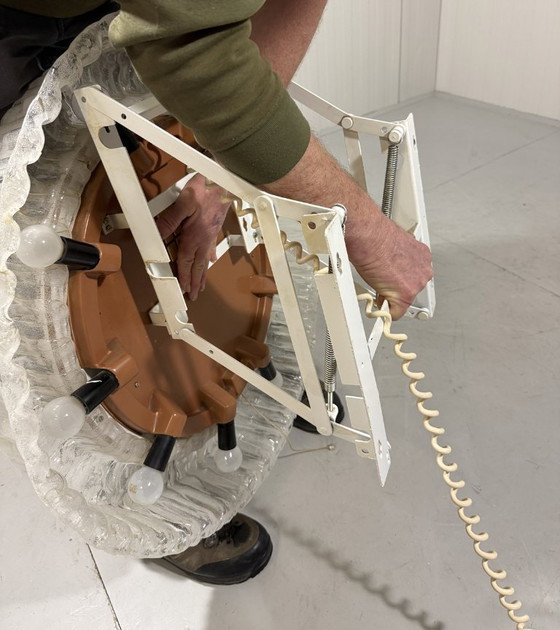 Image 1 of Beleuchteter und ausziehbarer Spiegel von Hillebrand, 1970er Jahre